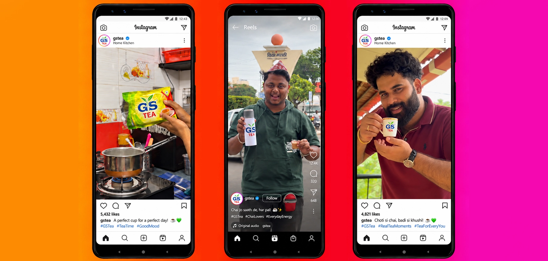 Influencer content